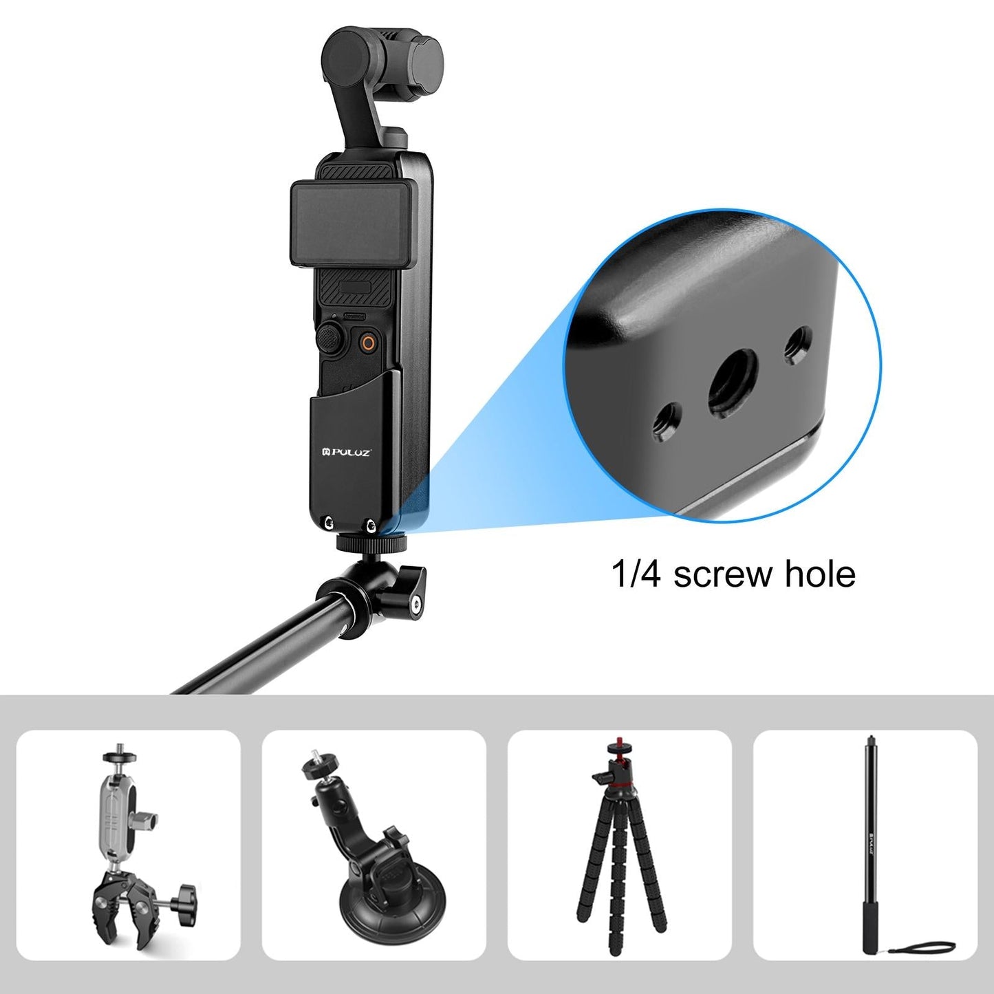 Metal Cage Adapter for Dji Pocket 3 - Protect your Device