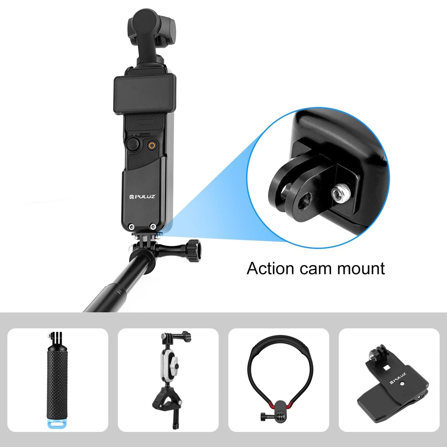 Metal Cage Adapter for Dji Pocket 3 - Protect your Device