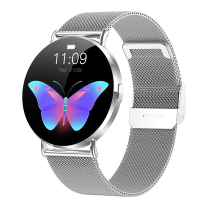 1.32 Inch Colour Screen Smart Watch With Bluetooth Call & Health Monitoring - Silver