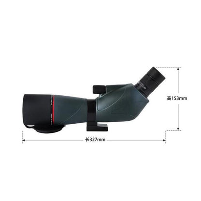 High-Definition Monocular Telescope For Bird Watching And Target Viewing - Black