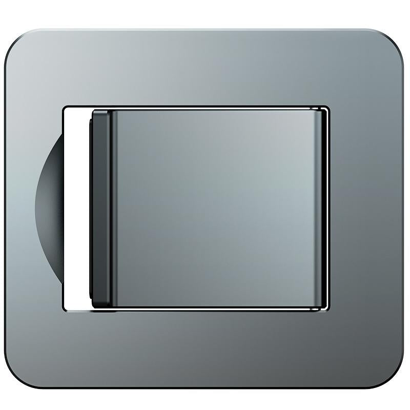 Desktop Folding Notebook Stand with Invisible Height Increase and Storage - Silver