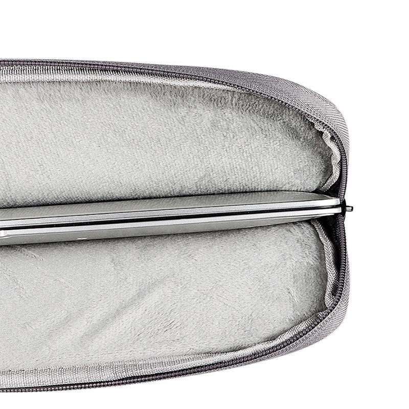 11.6-12.5 Inch Multi-compartment Laptop Sleeve with Waterproof Storage - Pink