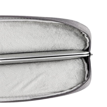 11.6-12.5 Inch Multi-compartment Laptop Sleeve with Waterproof Storage - Pink