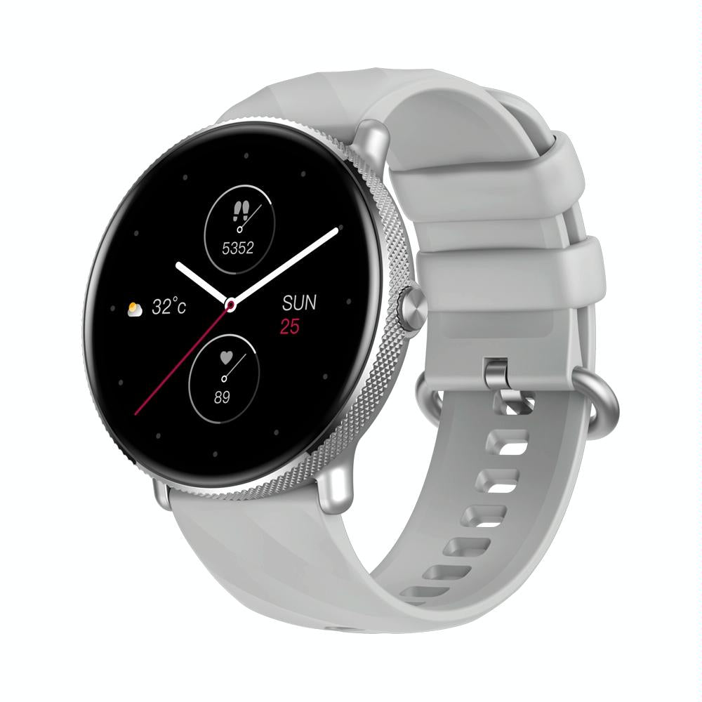 1.43 Inch Screen Voice Calling Smart Watch Support Heart Rate / Blood Pressure / Blood Oxygen - Silver
