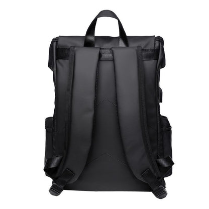 Men Business Travel Backpack - Spacious and Stylish - Grey