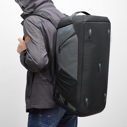 Gym Bag Separate Wet Dry-Large Black