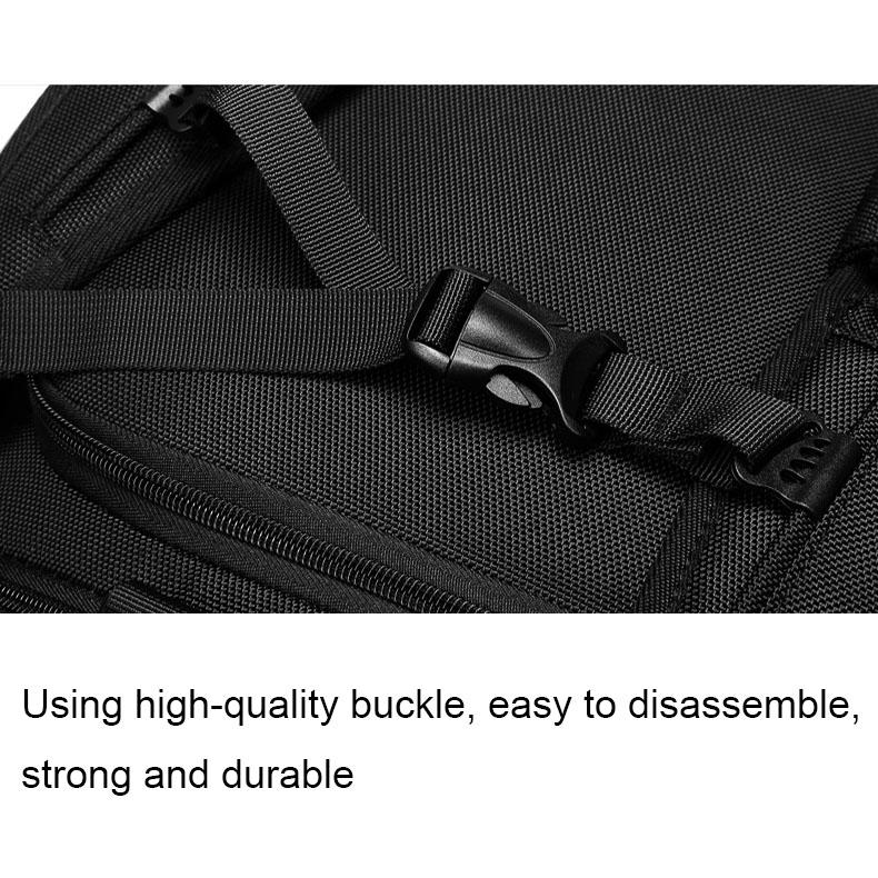 Gym Bag Separate Wet Dry-Large Black