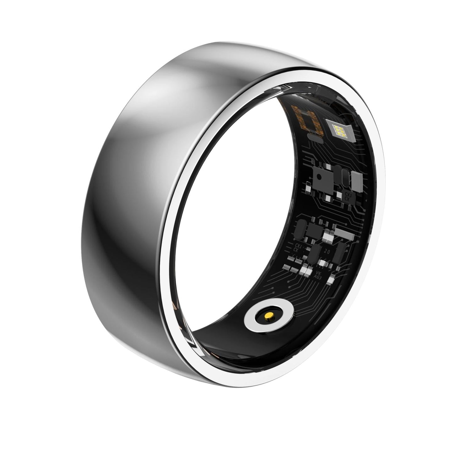 Smart Ring For Health Monitoring And Family Care - Size 18 - Gold
