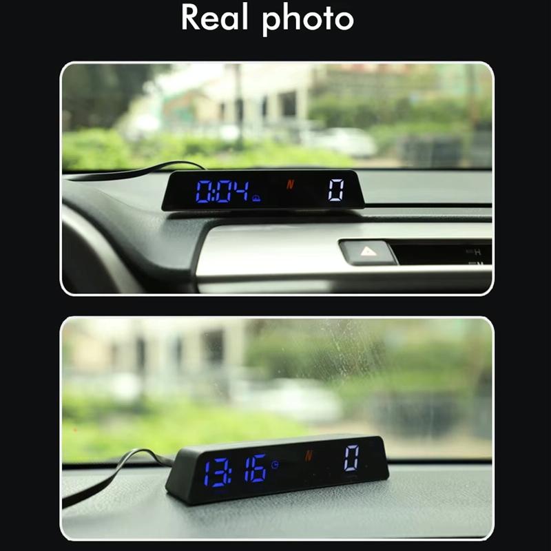 Usb Powered Hd Vehicle Altitude Meter Hud Display - White