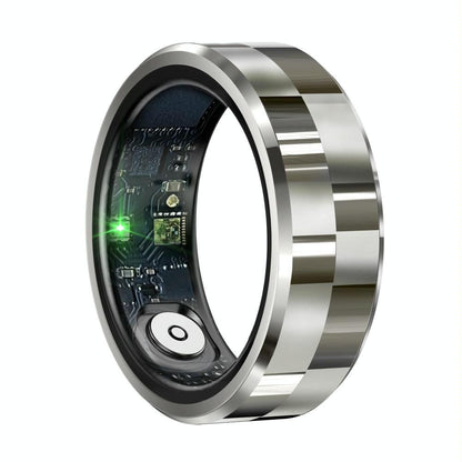 Smart Ring With Health Monitoring Gesture Control And Somatosensory Games - Size 9 - Silver