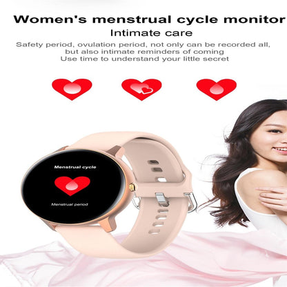 Smart Watch With Ip68 Waterproofing And Health Monitoring - Silver