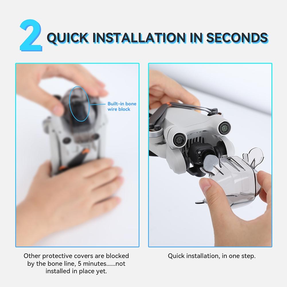 Mini 3 Pro Drone Lens Cap & Paddle Set - Simple Paddle