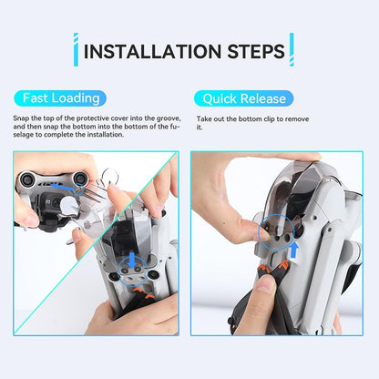 Mini 3 Pro Drone Lens Cap & Paddle Set - Simple Paddle