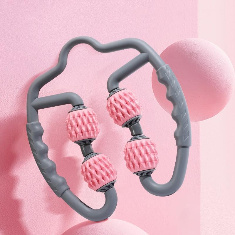 Muscle Massage Roller Foam Shaft For Yoga & Fitness - Water - Drop Type Sky Blue - Factory Direct Shop