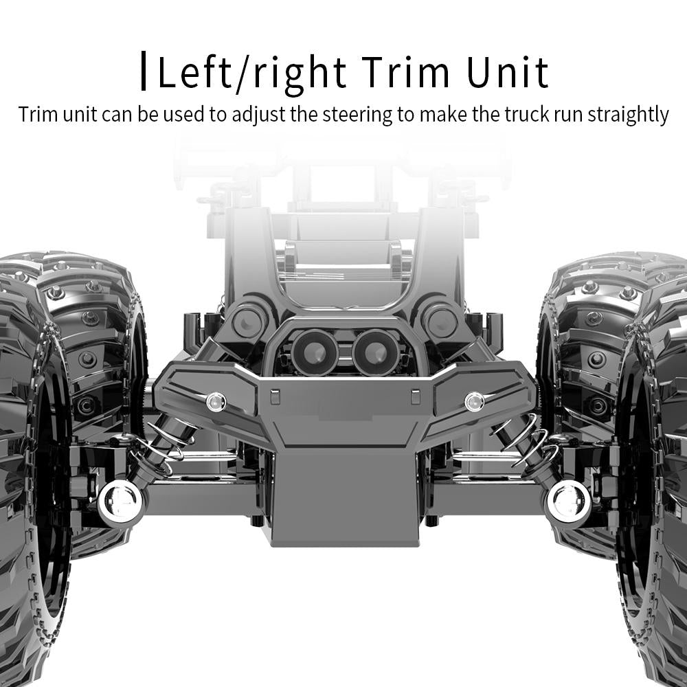 Off-road 2.4g Rc Electric Climbing Vehicle - Black Blue