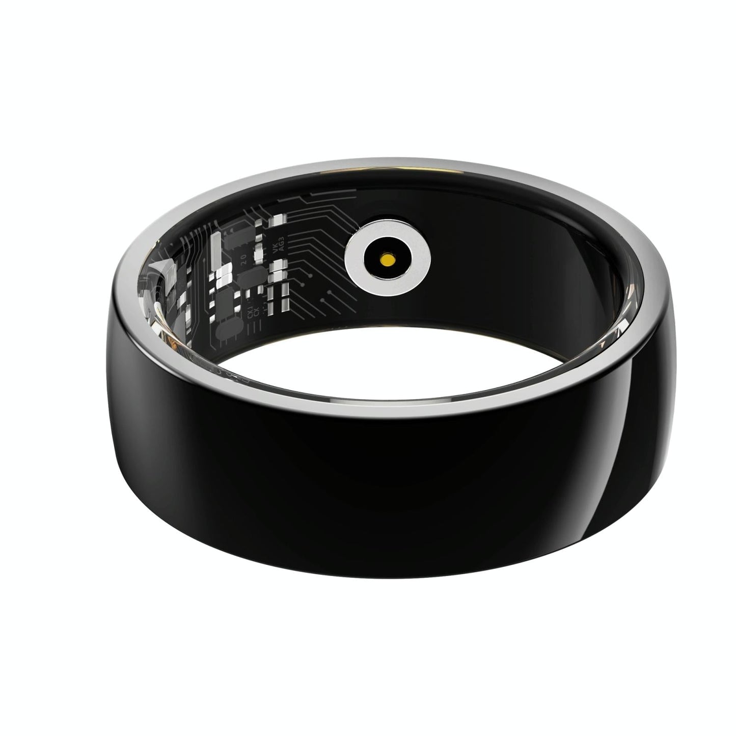 Smart Ring For Health Monitoring And Family Care - Size 20 - Gold