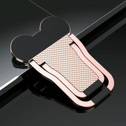 Foldable Metal Laptop Stand - Set of 2 - Black