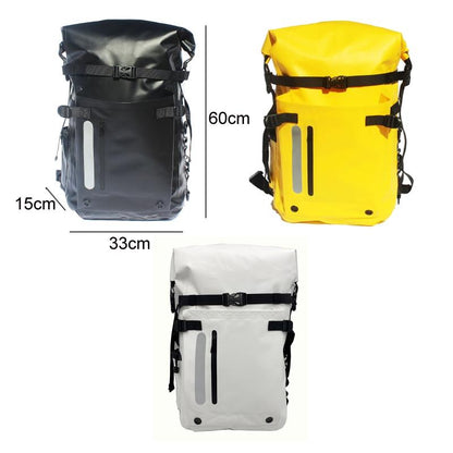 Waterproof Diving Fins Bag Scuba Swimming Backpack - Yellow