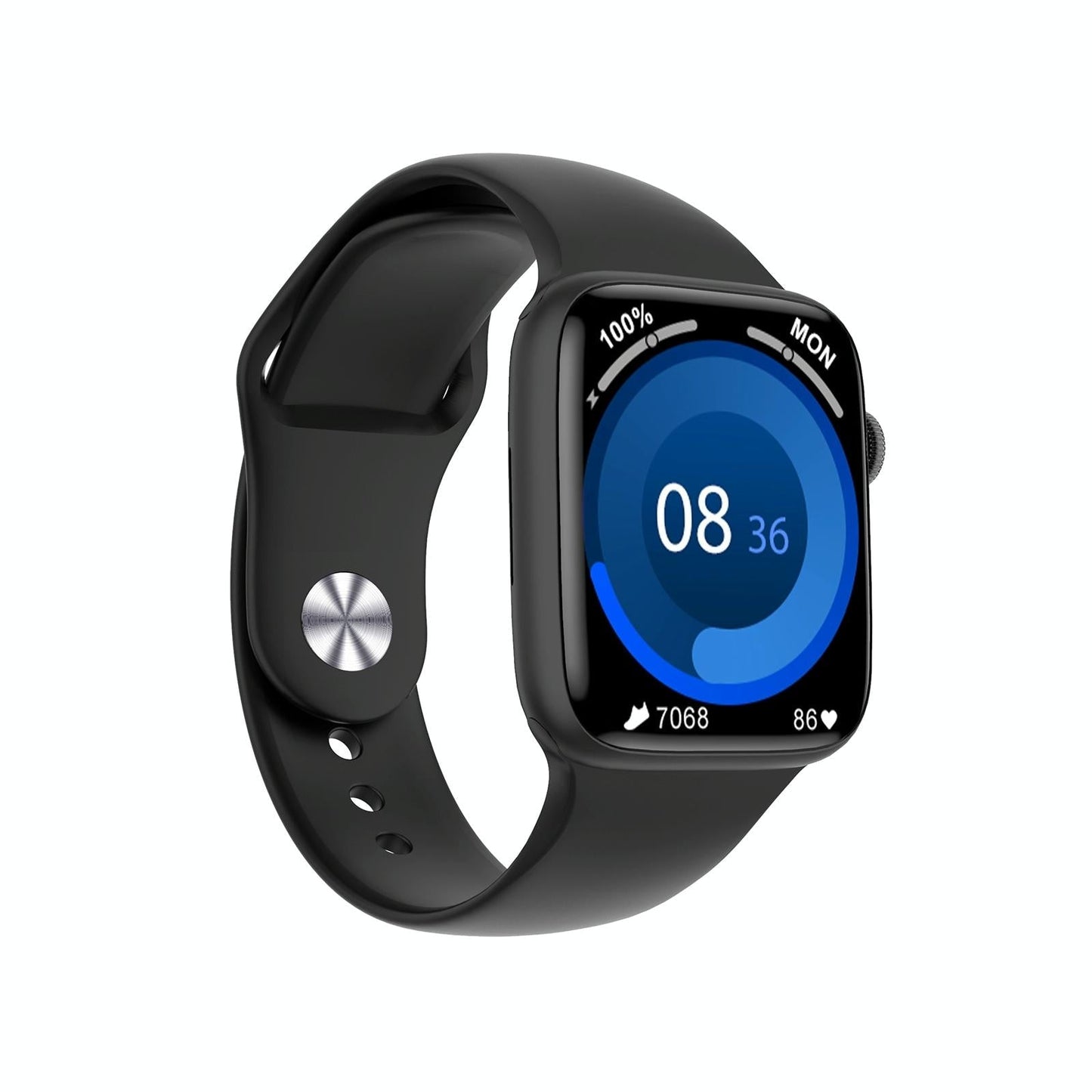 1.9 Inch Tft Screen Smart Watch Support Bluetooth Call / Menstrual Cycle Reminder - Black
