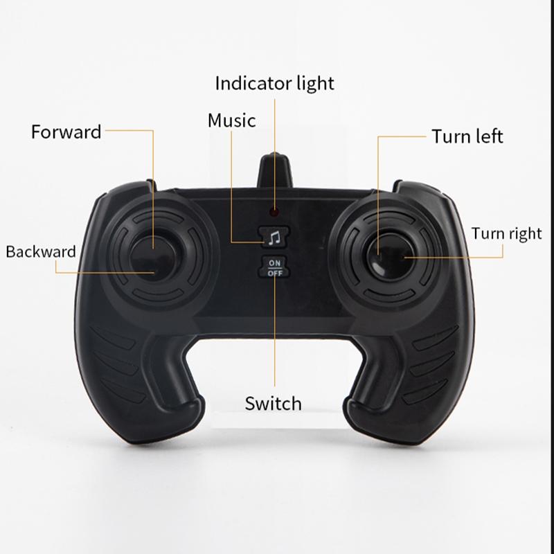 Flower Rc Car with Music - Stunt Street Dance - Orange