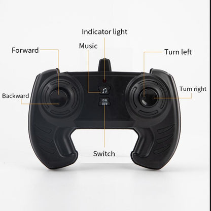 Flower Rc Car with Music - Stunt Street Dance - Orange