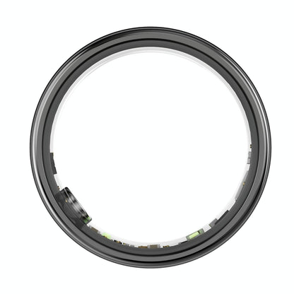 Smart Ring With Heart Rate Blood Oxygen & Sleep Monitoring - Size 12 - Gold