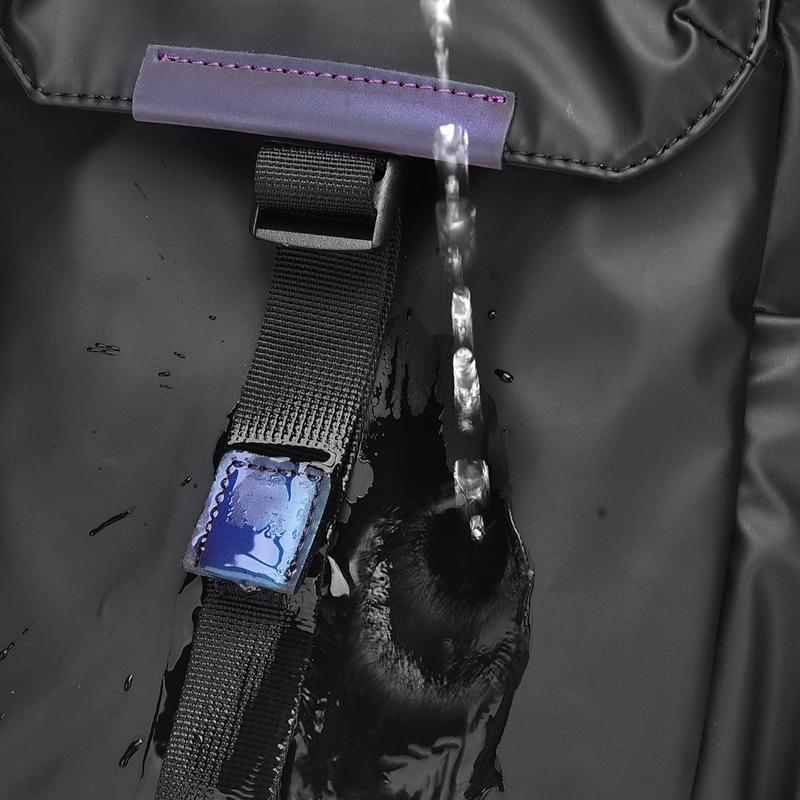 Lightweight Waterproof Men Chest Bag Cycling Shoulder Bag - Grey