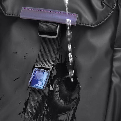 Lightweight Waterproof Men Chest Bag Cycling Shoulder Bag - Grey