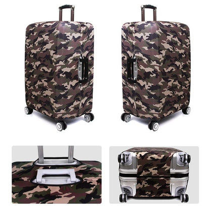 Protective Dustproof Cover for Travel Trolley Suitcase - Small Size - Camouflage 2
