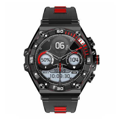 1.43 Inch Amoled Screen Smart Watch Supports Bluetooth Call / Blood Oxygen Detection - Orange