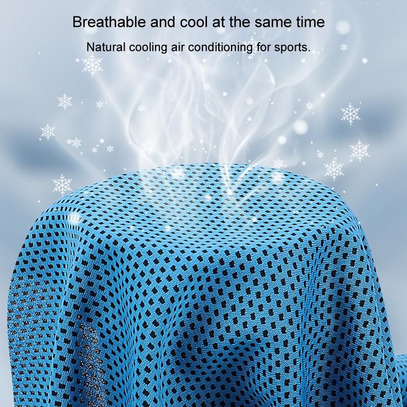 Portable Quick Dry Sports Towel Set with Silicone Sleeve and Storage Bag - 30x80cm - Orange - 30X80Cm