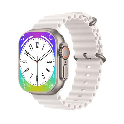 1.5 Inch Silicone Band Smart Watch Bluetooth Call / Heart Rate / Blood Pressure / Blood Oxygen - Orange