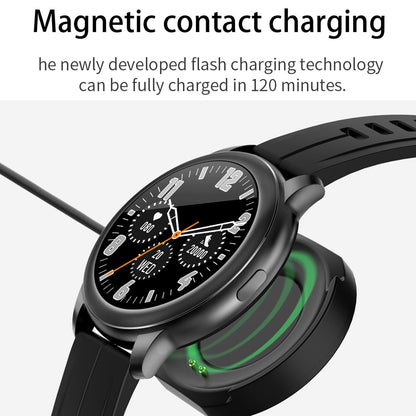 1.3 Inch Ips Colour Screen Ip67 Waterproof Smart Watch Support Sleep Monitor / Heart Rate Monitor / Blood Pressure Monitor - Blue