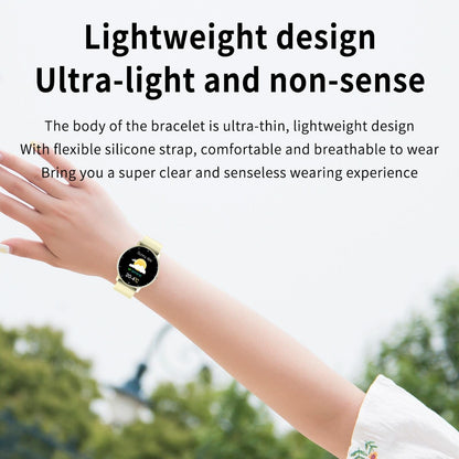 1.28 Inch Touch Screen Ip67 Waterproof Smart Watch Support Blood Pressure Monitoring / Sleep Monitoring / Heart Rate Monitoring - Blue