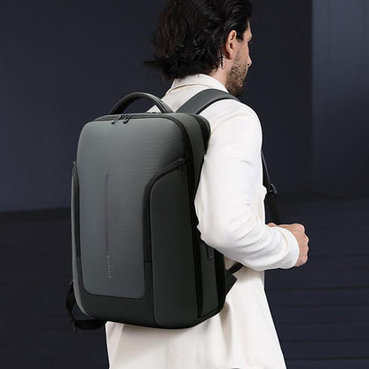 Men Commuter Laptop Backpack - Gray