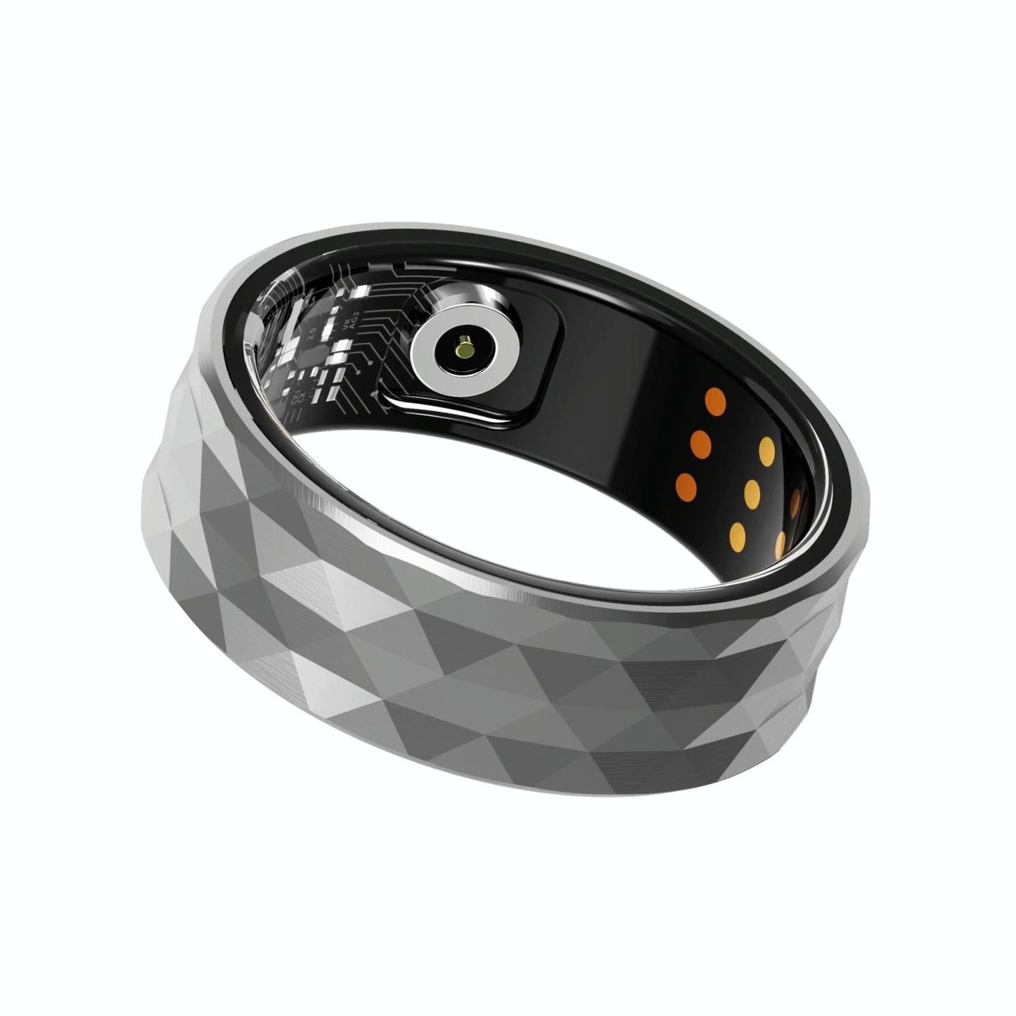 Smart Ring For Health Monitoring & Exercise - Size 22 - Gold