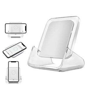 10W 3 In 1 Vertical Wireless Charger - White