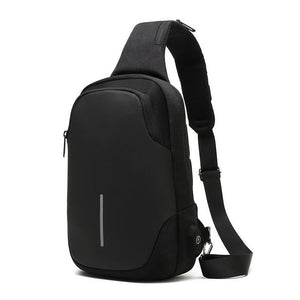 Secure Multi Layer Chest Bag For Outdoor Cycling - Black - Factory Direct Shop