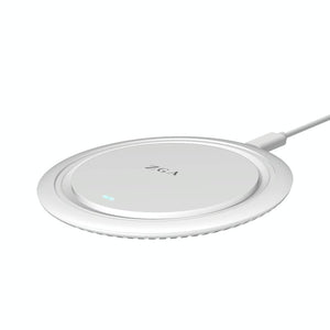 15W Desktop Wireless Charging Pad - White
