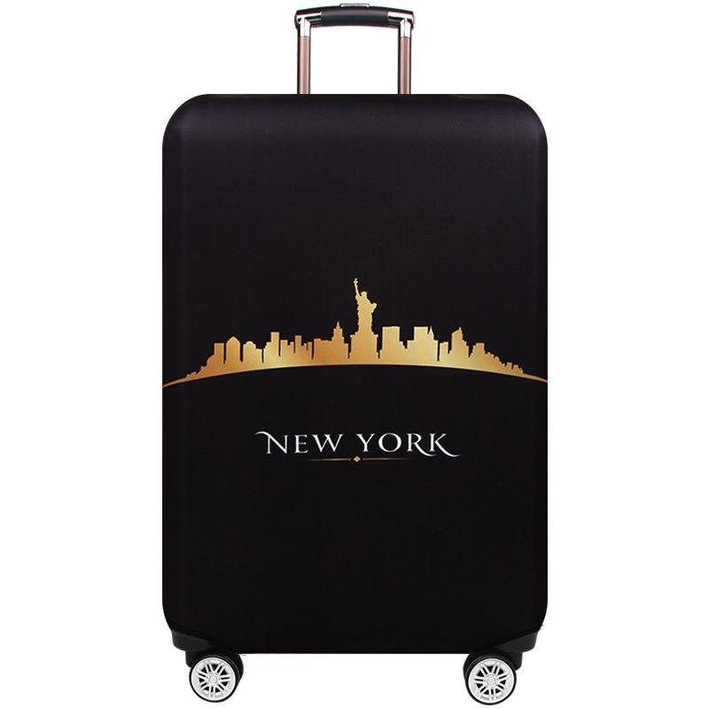 Protective Luggage Cover - Durable Elastic Anti-dust - Small Size - European Sights