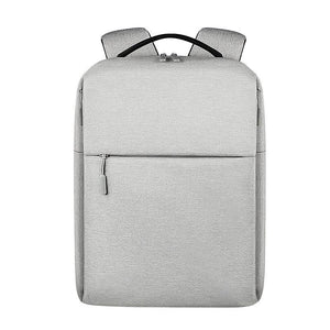 Spacious Laptop Bag for Professionals - Large Capacity - Elegant Gray