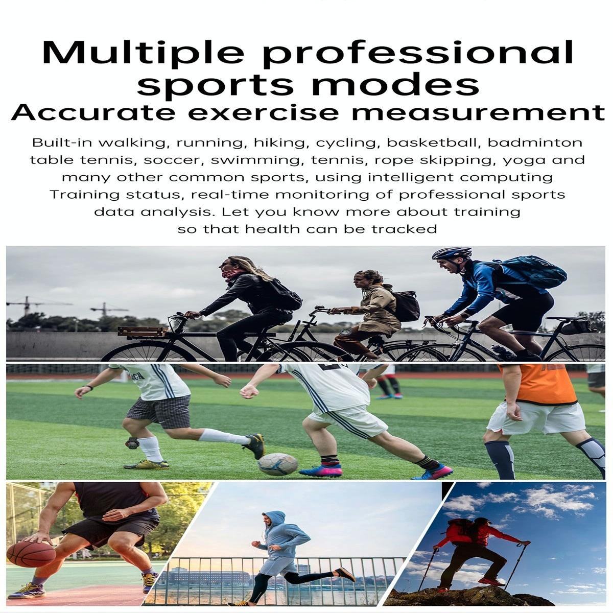 Waterproof Steel Smartwatch With Colour Screen - Ip68 - Silver