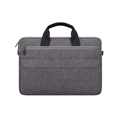 13.3 Inch Laptop Handheld Briefcase Storage Bag - no Shoulder Strap - Grey