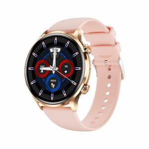 1.39 Inch Bt5.2 Smart Sport Watch Support Bluetooth Call / Sleep / Blood Oxygen / Temperature / Heart Rate / Blood Pressure Health Monitor - Pink
