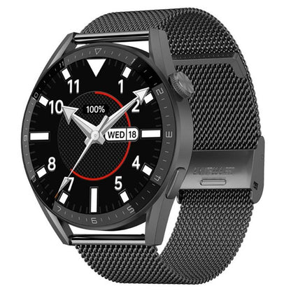 Smart Steel Watch With Colour Screen - Silver