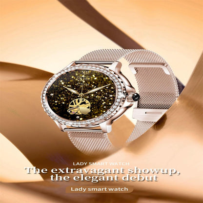 1.3 Inch Ip68 Waterproof Colour Screen Smart Watch Support Heart Rate / Blood Pressure / Blood Oxygen Monitoring - Silver