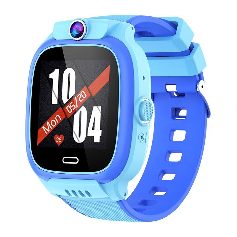 1.44 Inch 4G Video Call Waterproof Smart Children Phone Watch With Sos Function - Blue