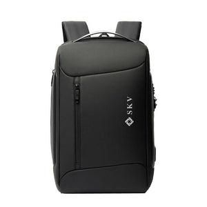 Large Capacity Business Backpack for Men - Skv Commute - Black