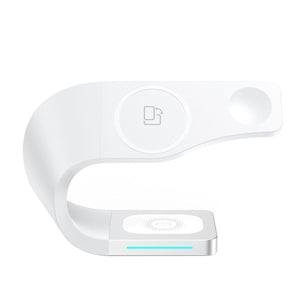 4 In 1 Wireless Charger For Phone Watch Airpods - White - Factory Direct Shop