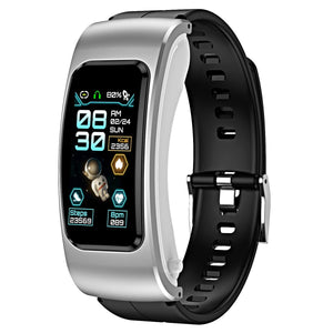 1.08 Inch Waterproof Smart Watch With Bluetooth Call - Silver